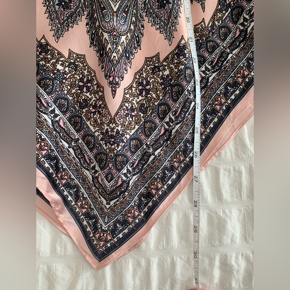 Cache Silk Handkerchief Halter Blouse - Picture 12 of 16